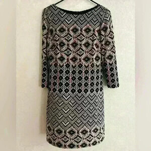 Vince Camuto Long Sleeve Midi